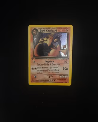 Dark Charizard holo prima edizione italiano