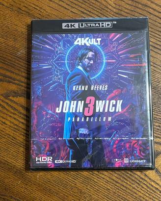 JOHN WICK 3: Parabellum 4K + blu-ray. 4Kult