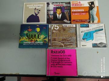 Lotto cd musica house per dj anni 2000/2012