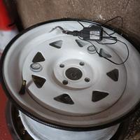 Tavolino arredo cerchione