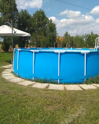 Piscina Bestway con pompa a sabbia