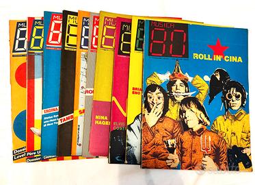 MUSICA 80 – Primi 10 numeri 1980 – New Wave Post P
