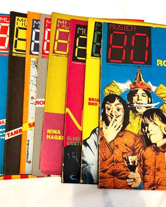 MUSICA 80 – Primi 10 numeri 1980 – New Wave Post P