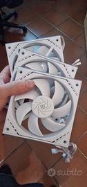 Set 3 Ventole Thermalright TL-M12W 120mm Bianche