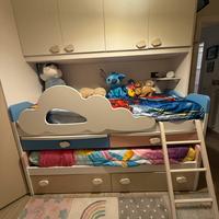 Struttura letto mondo camerette nuova