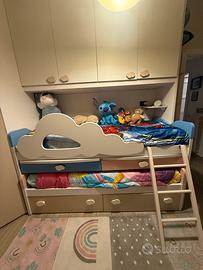 Struttura letto mondo camerette nuova