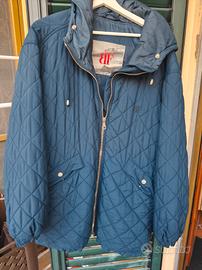  giacca donna trapuntata blu BELFE