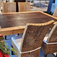 Tavolo Massiccio In Bambu’