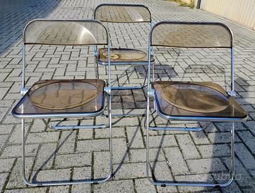 n 3 sedie plia castelli