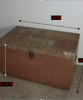 BAULE IN LEGNO