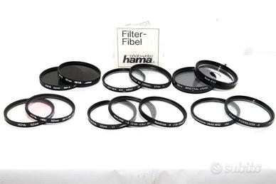 HOYA HAMA 13 FILTRI 52mm per Fotografia Colori B/N