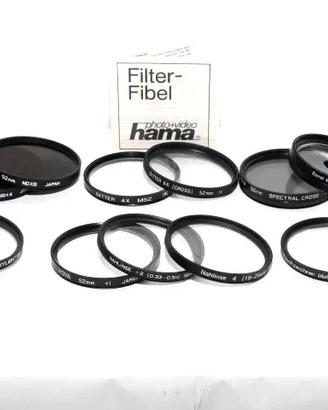 HOYA HAMA 13 FILTRI 52mm per Fotografia Colori B/N
