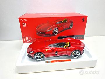 Ferrari Monza SP1 Rosso Met. 2018- 1/18 Tanomodels