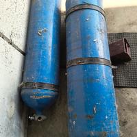 Bombole metano usate azzurre