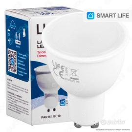Faretto Led Smart GU10 dimmerabile tricolor