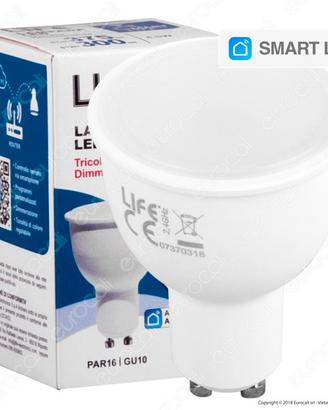 Faretto Led Smart GU10 dimmerabile tricolor