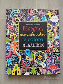 Mega libro da disegnare e colorare