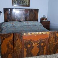 Antico e Raro Letto Matrimoniale