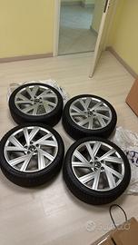 Cerchi+gomme Volkswagen golf mk8 GTI