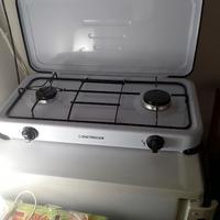 cucinino a gas due fornelli nuovo marca  dictrolux