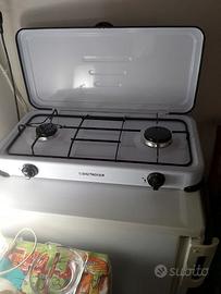 cucinino a gas due fornelli nuovo marca  dictrolux