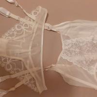 Lingerie donna color panna (coordinato 2 pezzi)