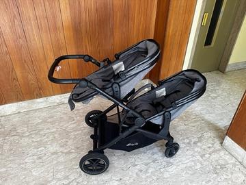 Passeggino Gemellare Hauck Atlantic Twin + Ovetti 