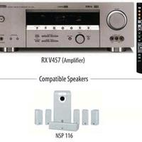 YAMAHA  Riceiver  RX-V457 Sintoamp.+ CD-DVD