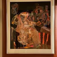 Serigrafia Ugo Attardi ‘ predicazioni tra immagini