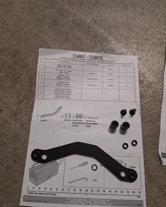 Kit montaggio GIVI 5148KIT / Kappa 5148KITK