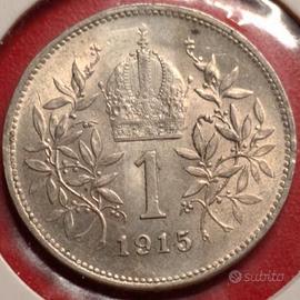 1 Corona 1915 Austria Francesco Giuseppe I