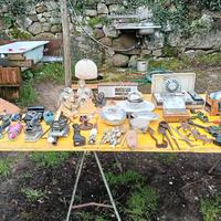 oggetti vari da mercatino