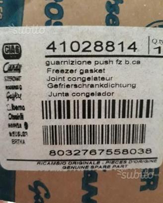 GUARNIZIONE ORIGINALE per freezer a cassetti