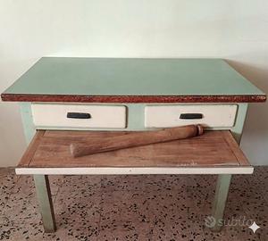 Tavolo pastaia vintage 