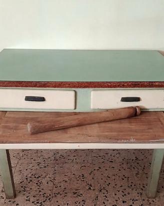 Tavolo pastaia vintage 