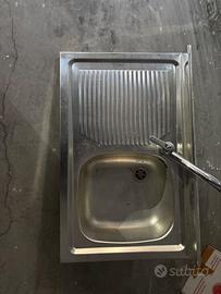 Lavandino acciaio inox