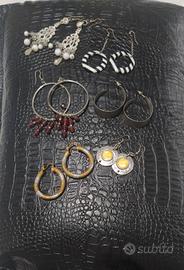 lotto  orecchini  bijoux 