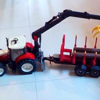 Bruder, trattore Styer tagliaboschi