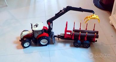 Bruder, trattore Styer tagliaboschi