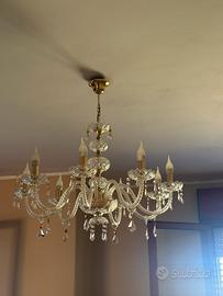 Lampadario in cristallo