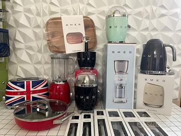 Prodotti SMEG design vintage originali come nuovi