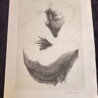 Emilio Greco litografia originale firmata.