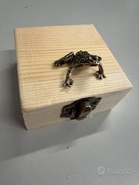 RANA S TENPAI PER BONSAI E TERRARIUM - BRONZO 