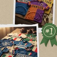 Magliette ciclismo maglie vintage lana acrilico 