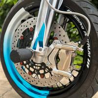 Impianto frenante radiale accossato cnc