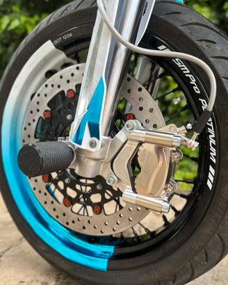 Impianto frenante radiale accossato cnc