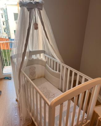 Letto, culla, lettino con sponde, bambino