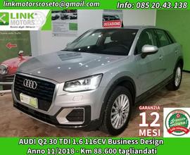 AUDI Q2 30 1.6TDI Business Design TAGLIANDATA