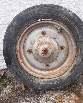 CERCHIO FIAT 500 D EPOCA RUOTA VINTAGE ANNI 60