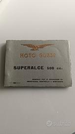 Manuale Moto Guzzi Superalce 500 cc